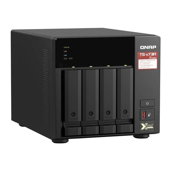 QNAP TS-473A NAS server 4 bays SATA 6Gbs RAM 8 TS-473A-8G