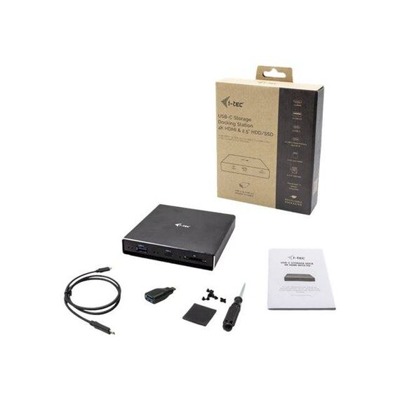 i-Tec USB-C Storage Docking Station 4K C31HDD4KDOCKPD