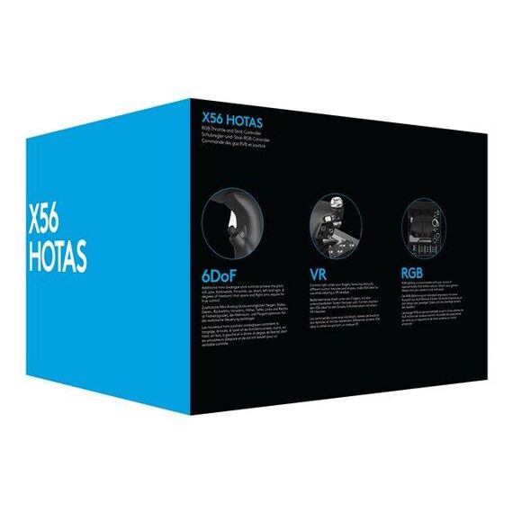 Logitech X56 H.O.T.A.S. Joystick and throttle 945-000059