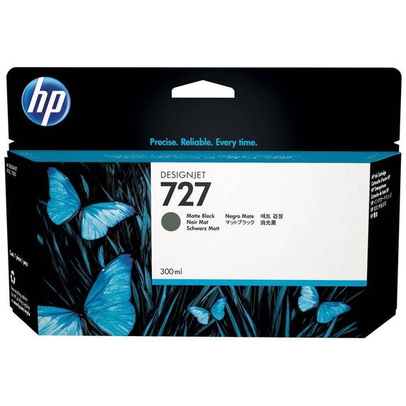 HP 727 300 ml high capacity matte black original C1Q12A