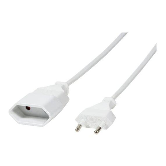 LogiLink Power extension cable Europlug (M) to CP125