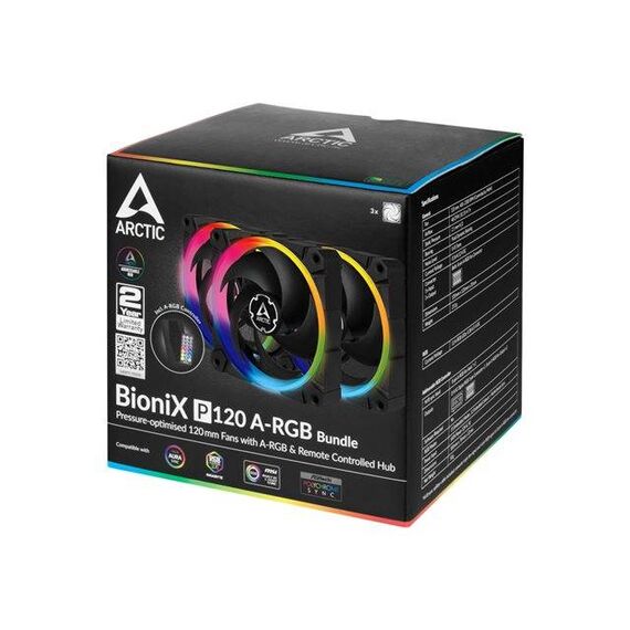 ARCTIC BioniX P120 A-RGB Case fan 120 mm ACFAN00156A