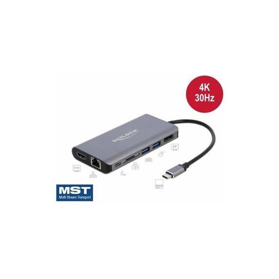 DeLOCK External video adapter USB-C 3.1 Gen 1 HDMI, 87683