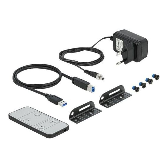 DeLock DisplayPort 1.4 KVM Switch 8K 30 Hz with USB 11484