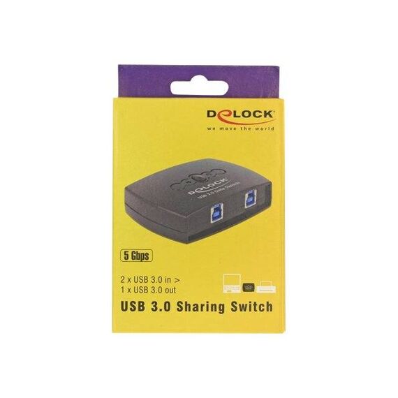 DeLock USB 3.0 Sharing Switch 2 1 USB peripheral 87723