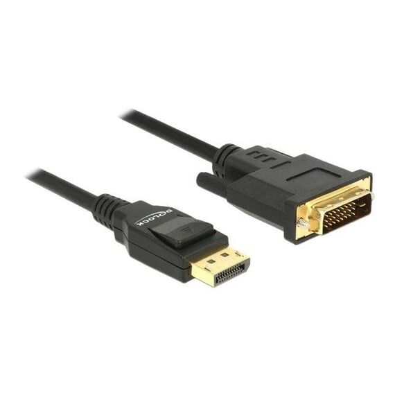 Delock Adapter cable single link DisplayPort (M) to 85313