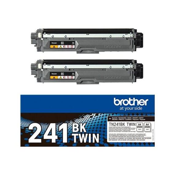 Brother TN241BK 2-pack black original toner TN241BKTWIN