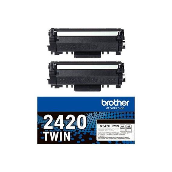 Brother TN2420 TWIN 2-pack High Yield black TN2420TWIN