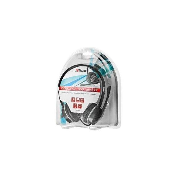 Trust Mauro USB Headset Headset full size wired 17591