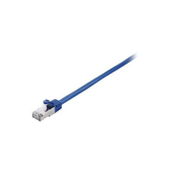 V7 Patch cable RJ-45 (M) CAT7  50cm blue