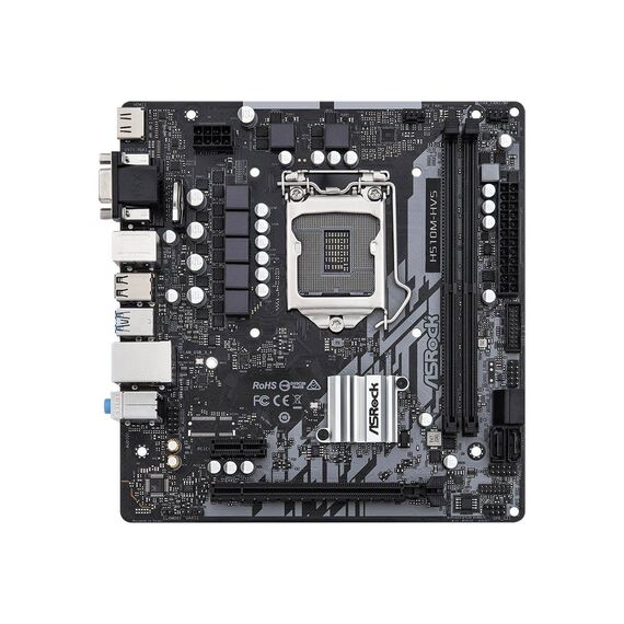 ASRock H510MHVS R2.0 Motherboard micro ATX LGA1200 H510M H