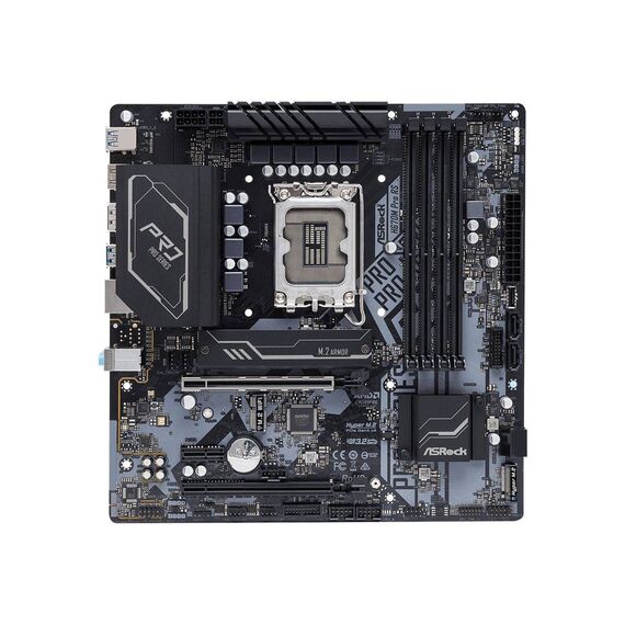 ASRock H670M Pro RS Motherboard micro ATX 90MXBHK0-A0UAYZ