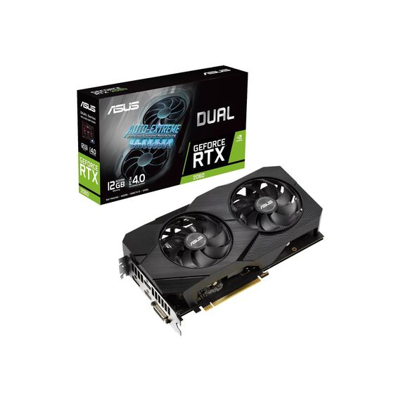 ASUS DUALRTX2060-12G-EVO Graphics card GF RTX 90YV0CH6-M0NA00