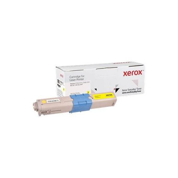 Everyday Yellow compatible toner cartridge for OKI MC562dn