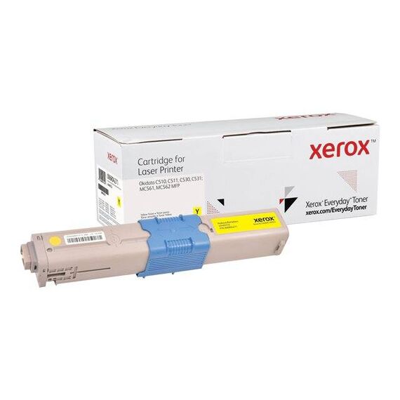 Everyday Yellow compatible toner cartridge for OKI MC562dn