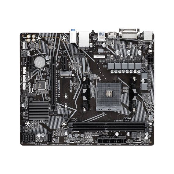 Gigabyte A520M H 1.0 motherboard micro ATX Socket AM4 A520M H