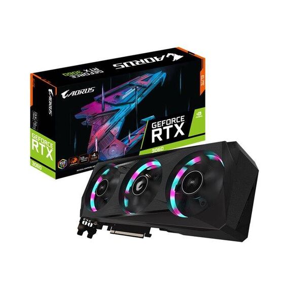 Gigabyte AORUS GeForce RTX 3060 GV-N3060AORUS E-12GD