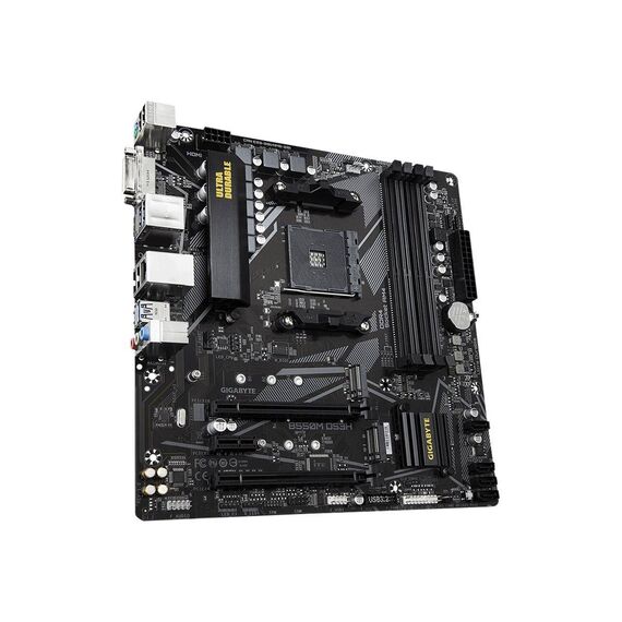 Gigabyte B550M DS3H 1.0 motherboard micro ATX Socket B550M DS3H
