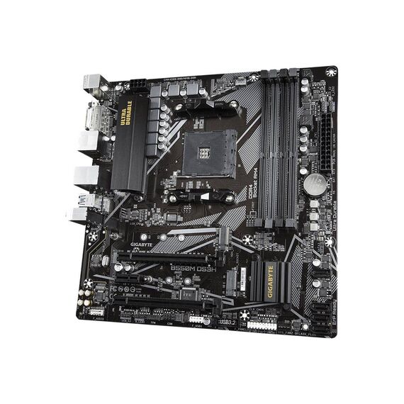 Gigabyte B550M DS3H 1.0 motherboard micro ATX Socket B550M DS3H
