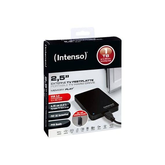 Intenso MEMORY PLAY Hard drive 1 TB external 6021460