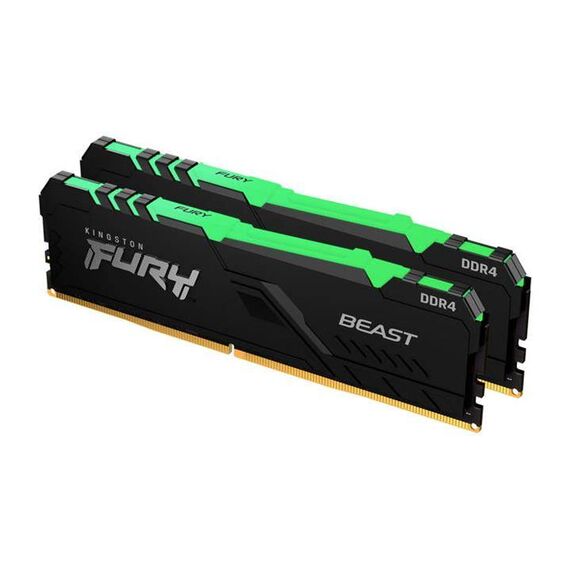 Kingston FURY Beast RGB DDR4 kit 32 GB: 2 KF432C16BBAK232