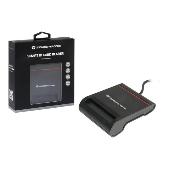 Conceptronic SCR01B SMART card reader USB 2.0 SCR01B
