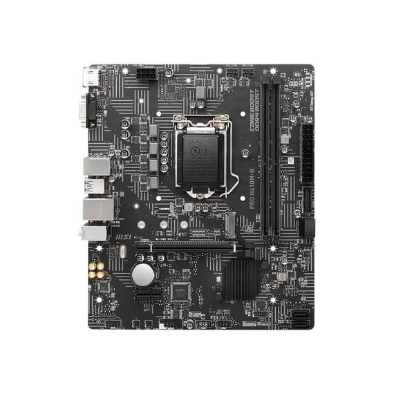 MSI PRO H410MB Motherboard micro ATX LGA1200 Socket 7D82-001R