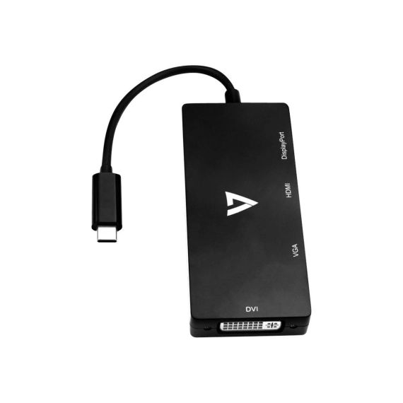 V7 V7UCDPHDVGADVI-BLK Adapter USB-C male V7UC-DPHDVGADVI-BLK