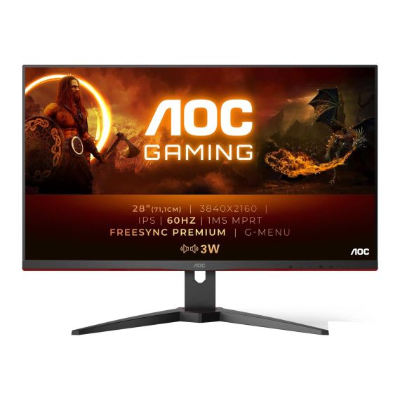 AOC Gaming U28G2AEBK LED monitor 28 3840 x 2160 4K U28G2AE BK