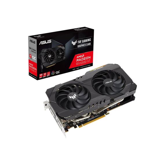 ASUS TUF Gaming Radeon RX 6500 XT OC Edition 90YV0HA0M0NA00