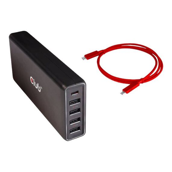 Club 3D Docking station USBC 3.2 Gen 1 VGA, HDMI, CSV-1564W100