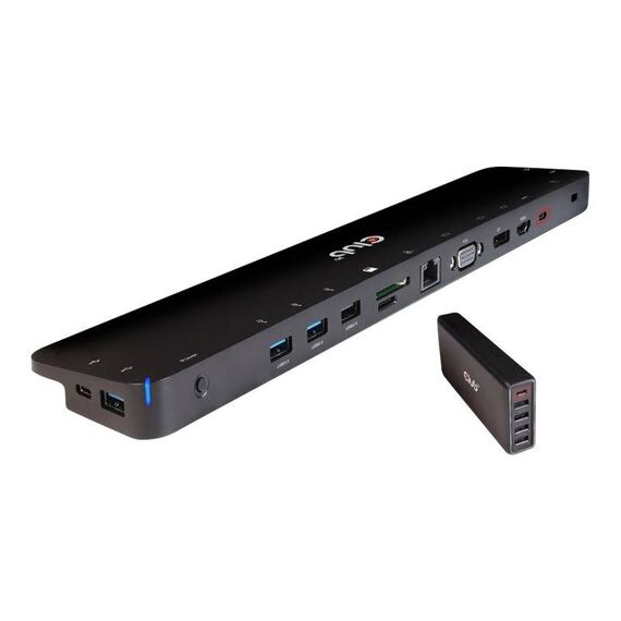 Club 3D Docking station USBC 3.2 Gen 1 VGA, HDMI, CSV-1564W100