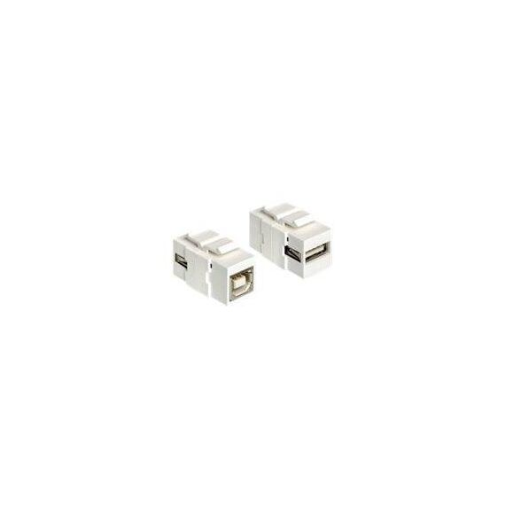 DeLOCK Modular insert (coupling) USB Type B, USB Type 86320