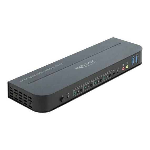DeLock KVM audio switch 4 x KVM audio 1 local user 11483