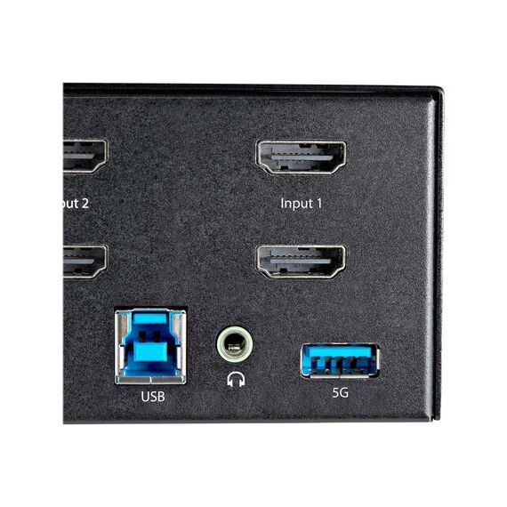 StarTech.com 2 Port Dual Monitor HDMI KVM Switch, SV231DHU34K6