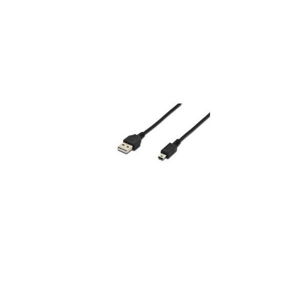 ASSMANN Basic USB cable miniUSB Type B (M)  AK-300130-018-S