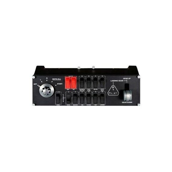 Logitech Flight Switch Panel Flight simulator  wired for PC