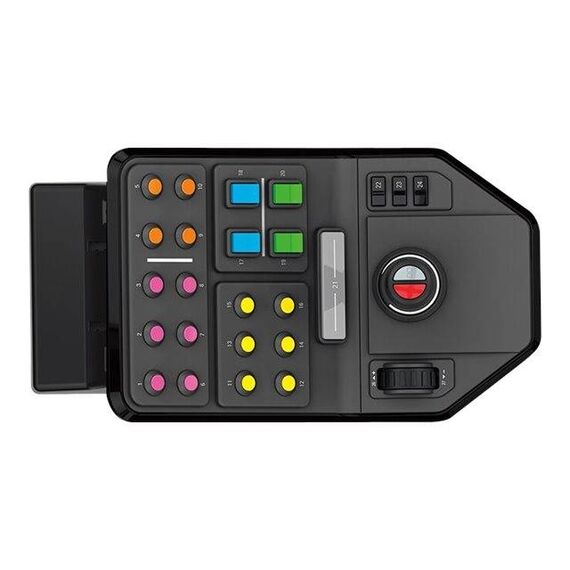 Logitech Heavy Equipment Side Panel Flight simulator wired for PC