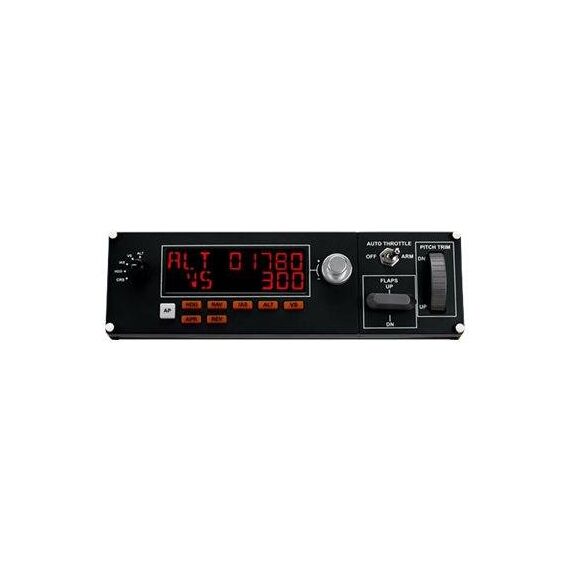 Logitech Multi Panel Flight simulator instrument wired for PC