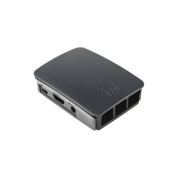 Raspberry Pi Case ABS plastic black for Raspberry RBCASE+06B