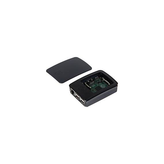 Raspberry Pi Case ABS plastic black for Raspberry RBCASE+06B