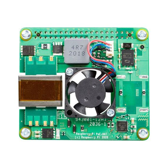 Raspberry Pi PoE+ HAT Addon board for Raspberry Pi RB-POEHEAD3
