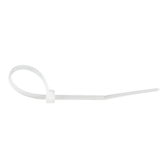 StarTech.com 10cm Cable Ties, 2mm wide CBMZT4N