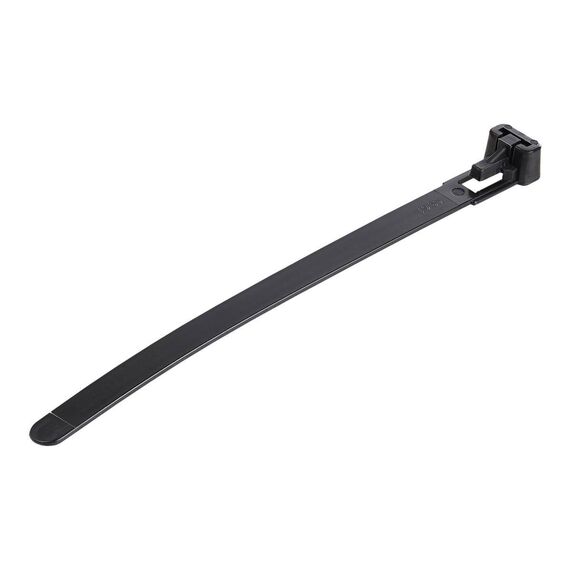 StarTech.com 12cm Reusable Cable Ties, 7mm wide CBMZTRB5BK