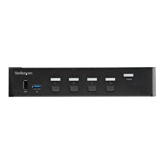 StarTech.com 4 Port HDMI KVM Switch, Single Monitor SV431HU34K6