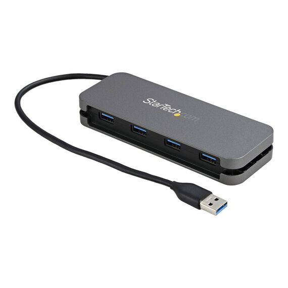 StarTech.com 4 Port USB 3.0 Hub, 4x USBA, 5Gbps HB30AM4AB
