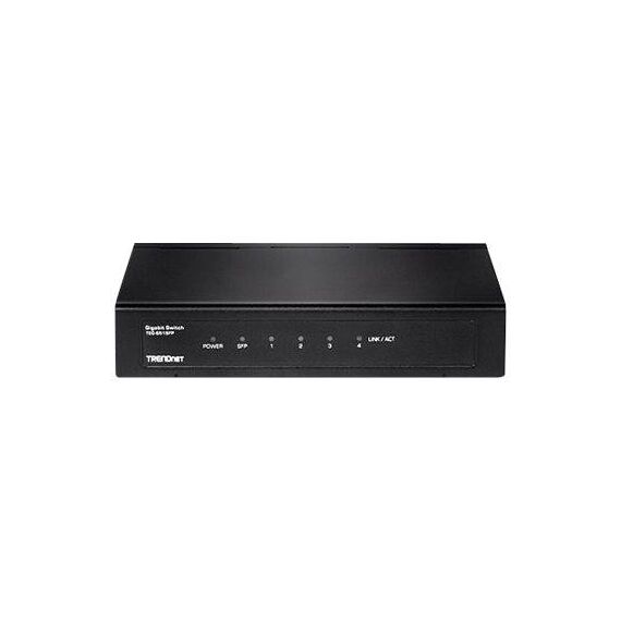 TRENDnet TEG S51SFP Switch unmanaged 4 x 101001000 + TEGS51SFP