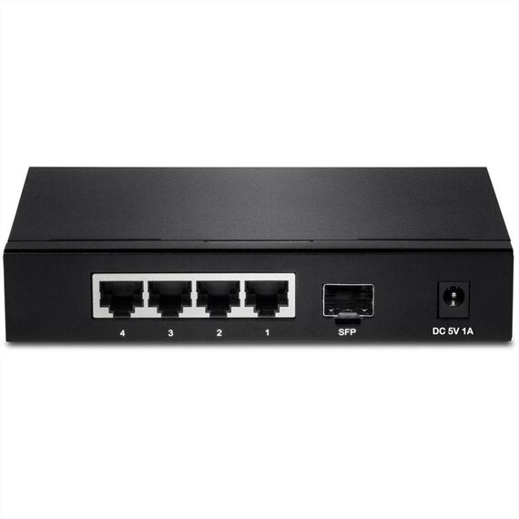 TRENDnet TEG S51SFP Switch unmanaged 4 x 101001000 + TEGS51SFP