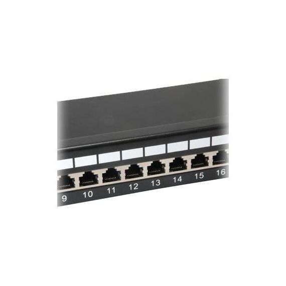 equip Pro Patch panel rack mountable RJ45 X 24 light 326325