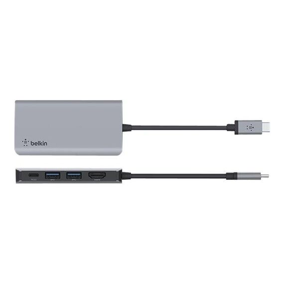 Belkin CONNECT 4in-1 Multiport adapter USB-C AVC006BTSGY